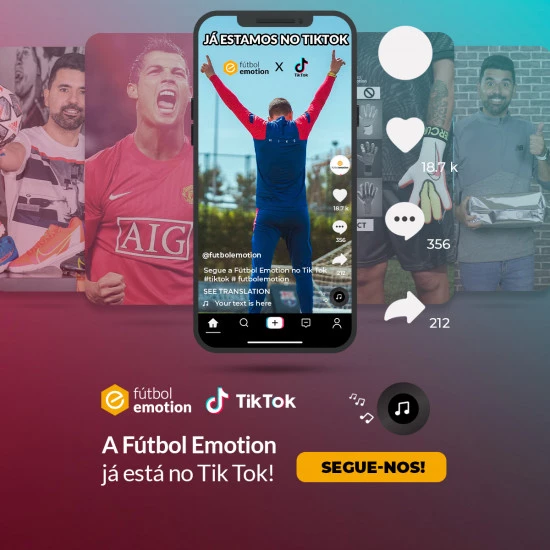 Loja online Fútbol Emotion Portugal - Blogs de futebol - Tiktok Futbol Emotion PT - 1.webp